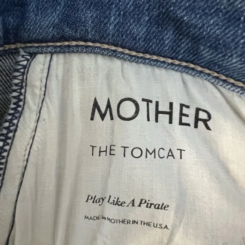 ✅ Mother Jeans Tomcat Straight in Play Like A Pirate - Picture 12 of 12